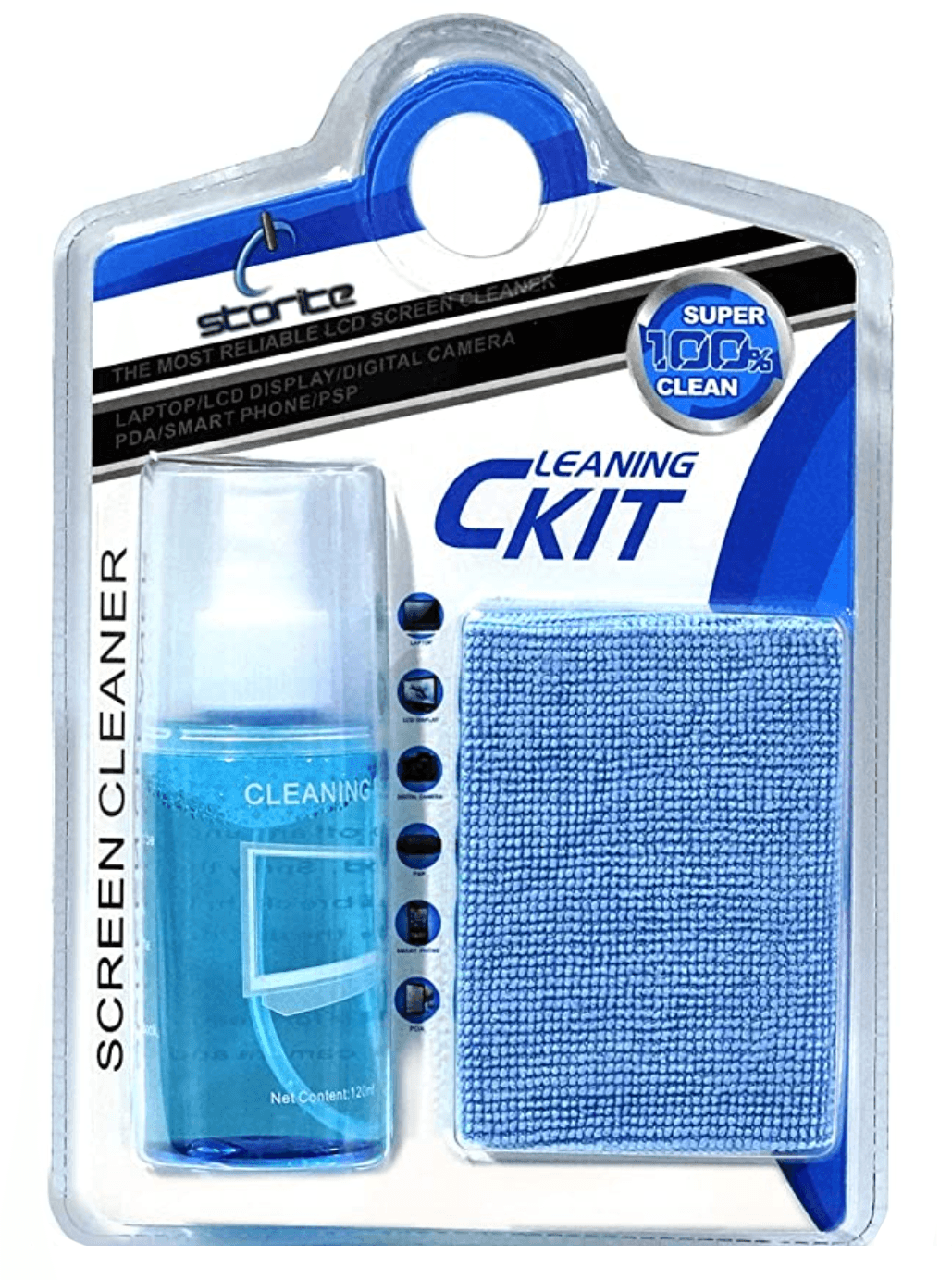 Kit De Limpieza 2 En 1 Para Portátil Tablet Camara Kcl-1023