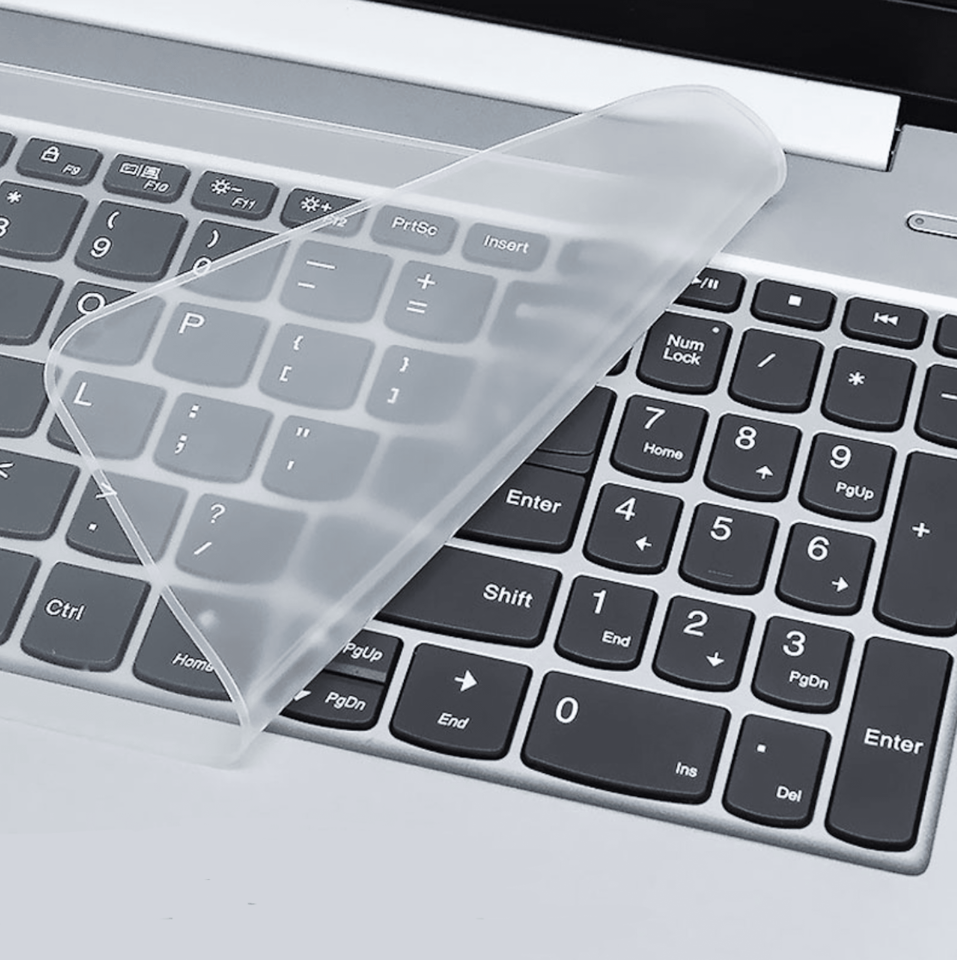 Protector De Teclado En Silicona Transparente 14 Y 15 Universal