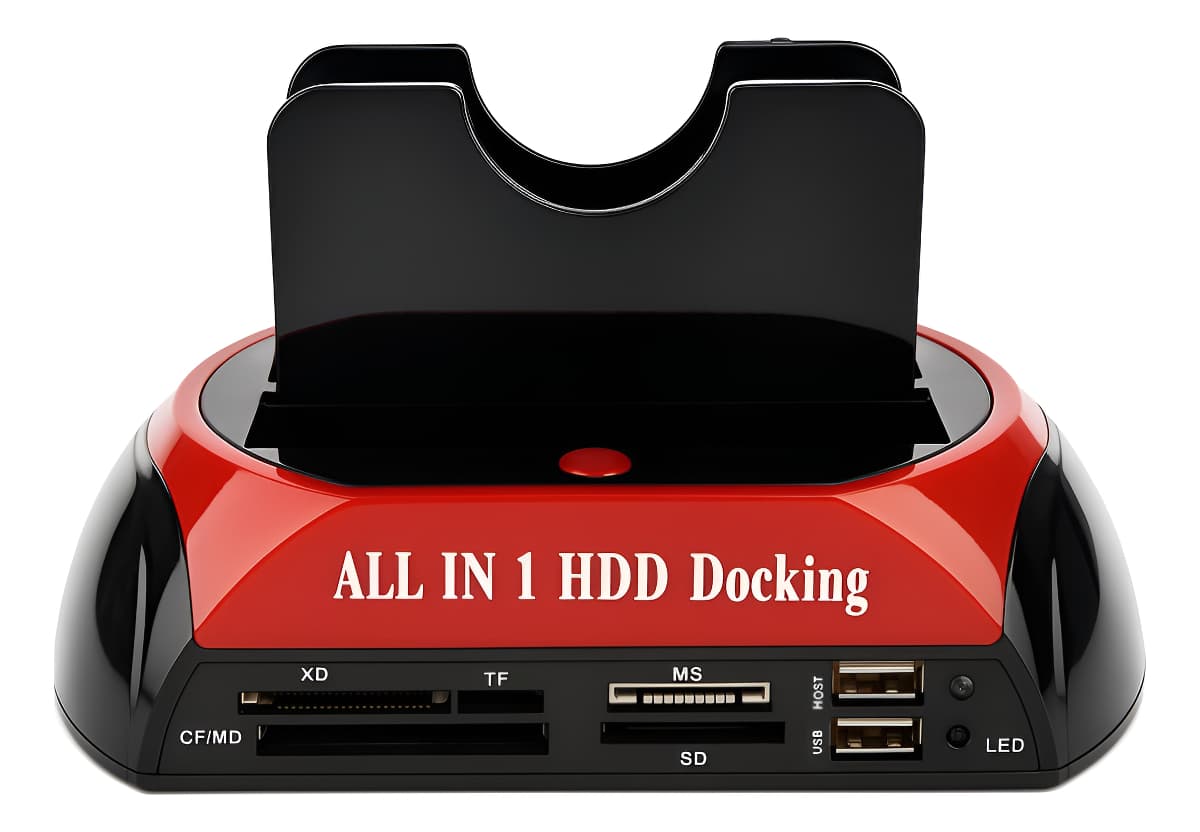Docking Station 2 Discos Duros (Sata/Ide - Sata/Sata) 3.5/2.5 Usb 3.0