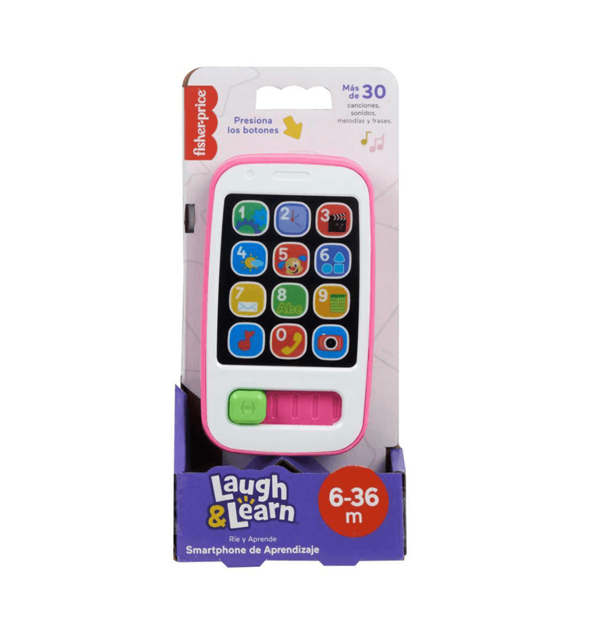 Smartphone Telefono De Aprendizaje Rosado - Fisher Price