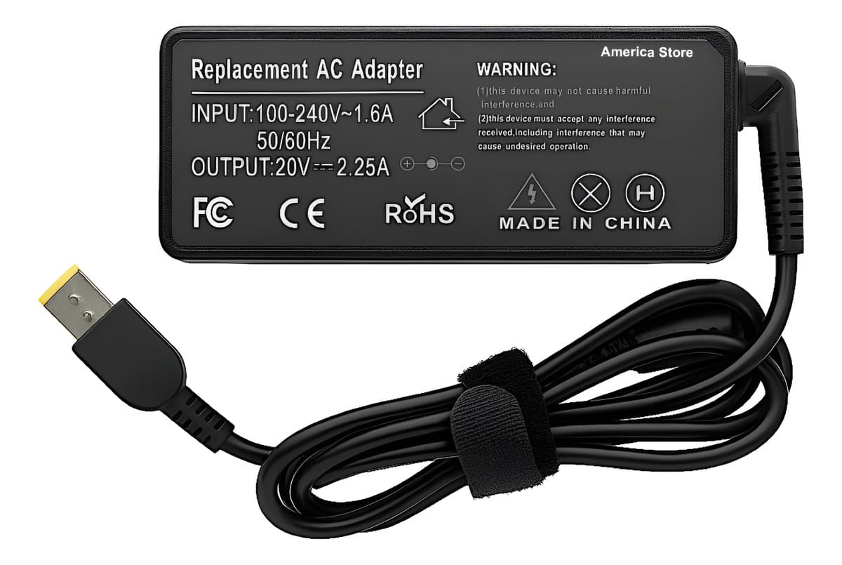 Cargador Portátil Lenovo Thinkpad Ideapad Yoga Usb 20v 2.25a