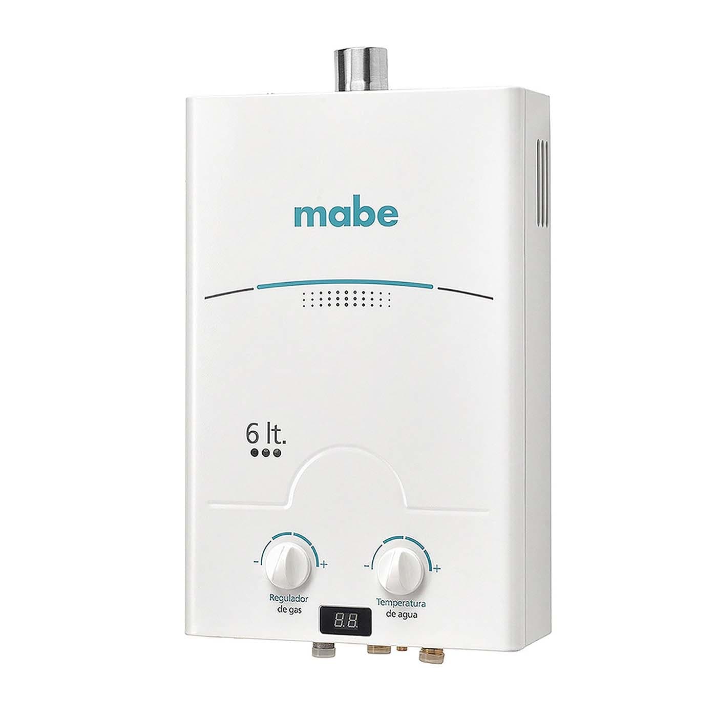 Calentador De Tiro Forzado 6l Blanco Mabe - Cmd6tfbc Tipo De Gas Gn 110v - 120v