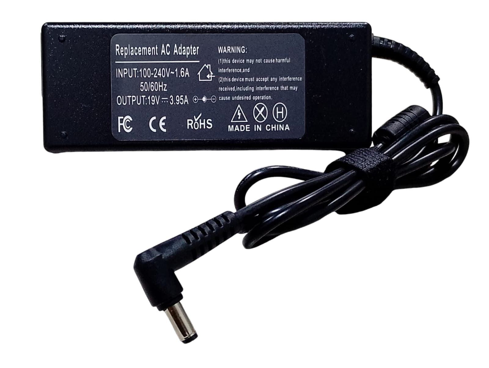 Cargador Para Portátil Hp 19v 3.95v 75w Punta 5.5mm X 2.5mm