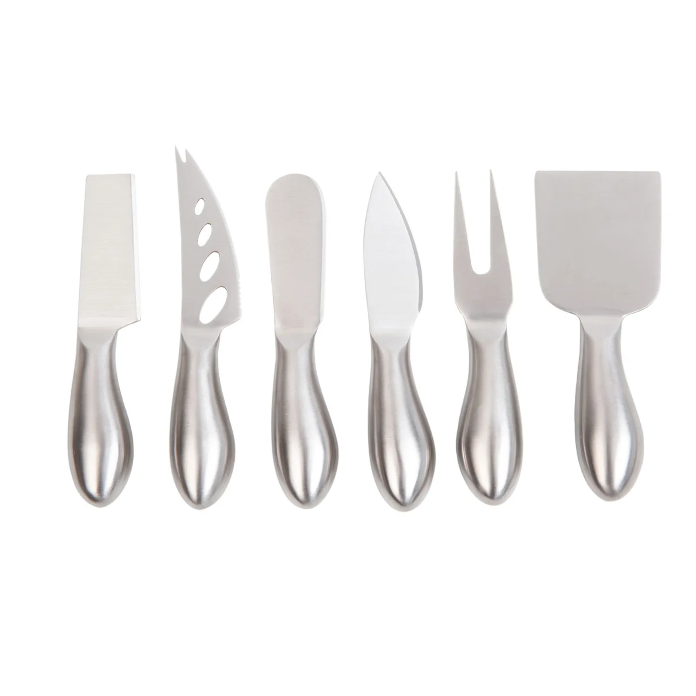 Set De Cuchillos Para Queso X 6 Free Home Acero Inoxidable
