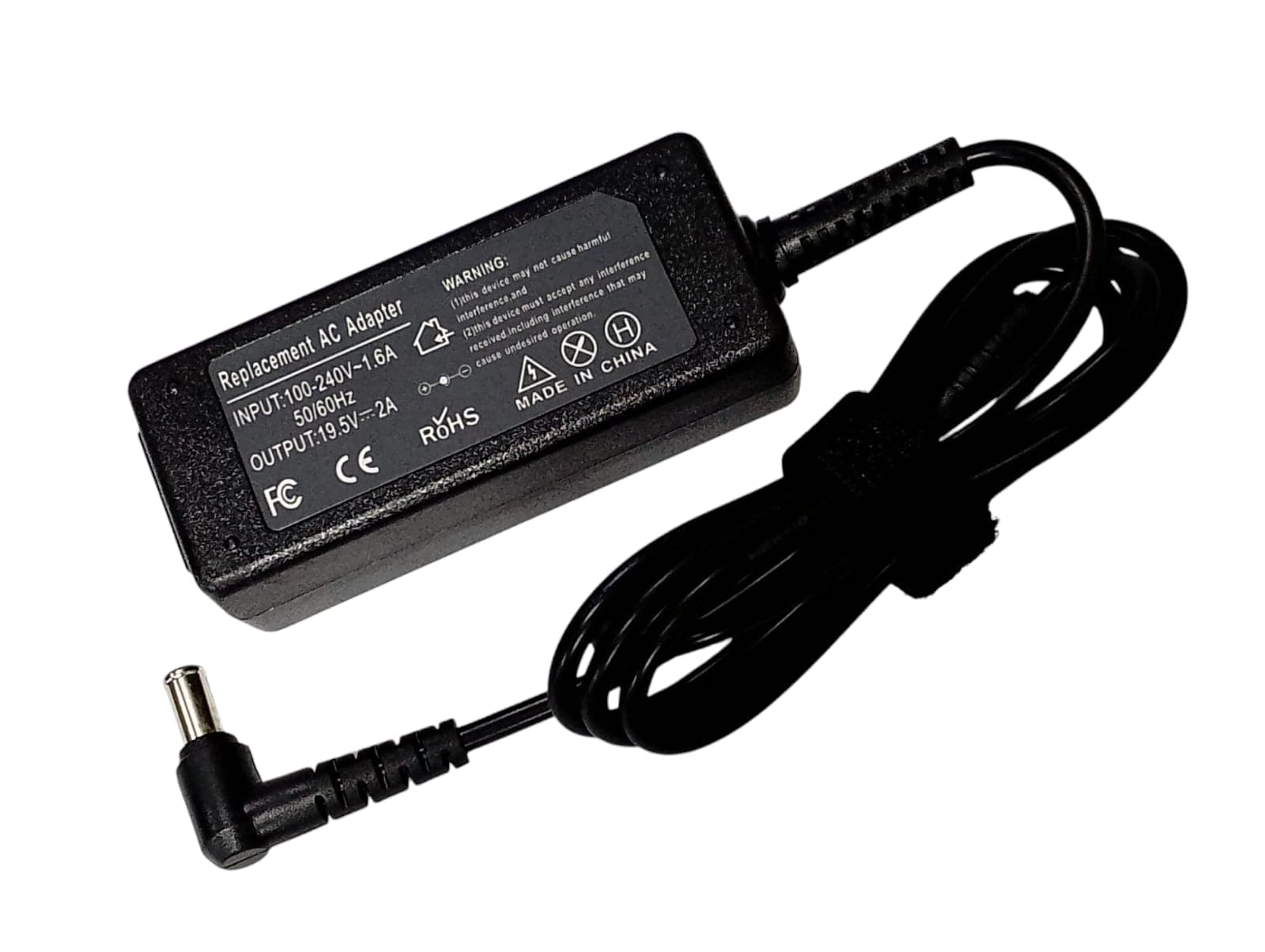 Cargador para Portátil Sony 19.5v 2a 100-240v 6.0*4.4mm