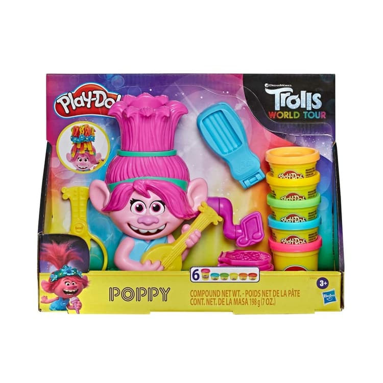 Play Doh Trolls Cabello De Arco Iris World Tour Hasbro