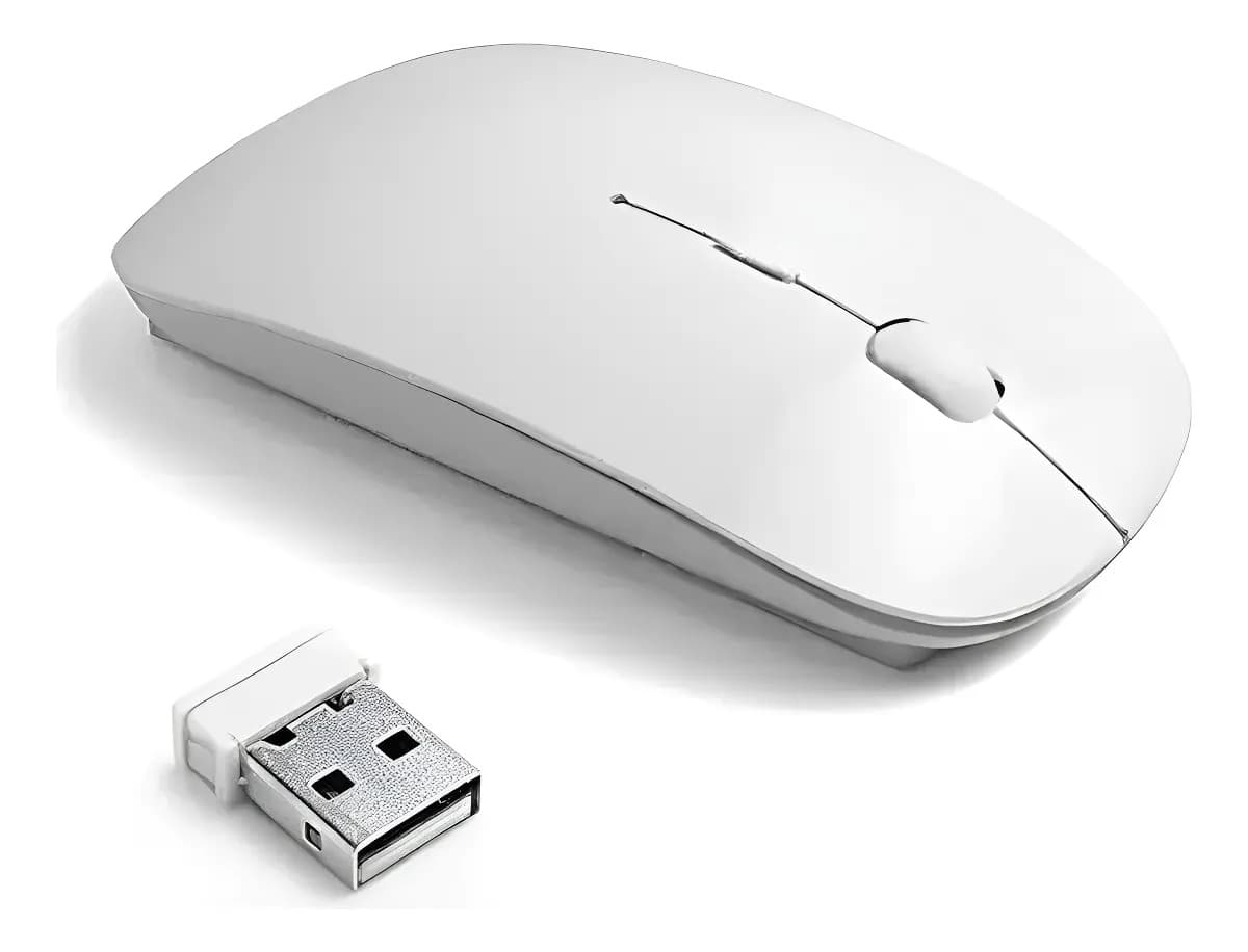 Mouse Portátil Inalámbrico Usb 2.4ghz Ultra Delgado Pro