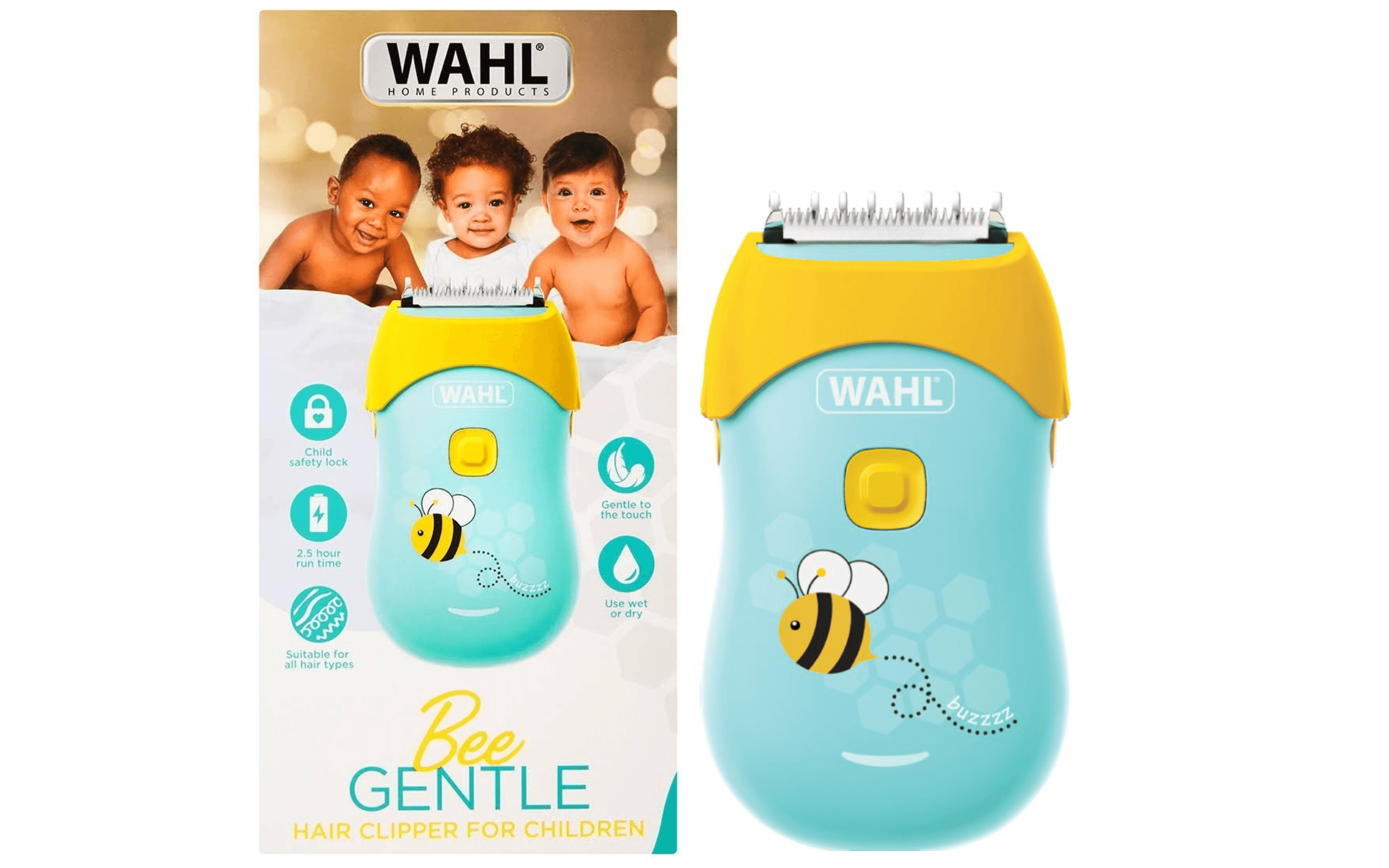 Maquina Wahl Gentle Bee Baby Clipper Para Niños 70002-008