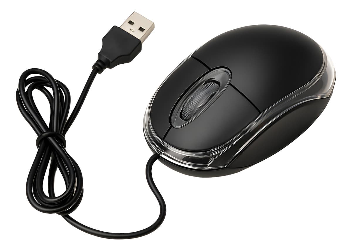 Mouse Usb Optico Iluminado - Raton Para Computador
