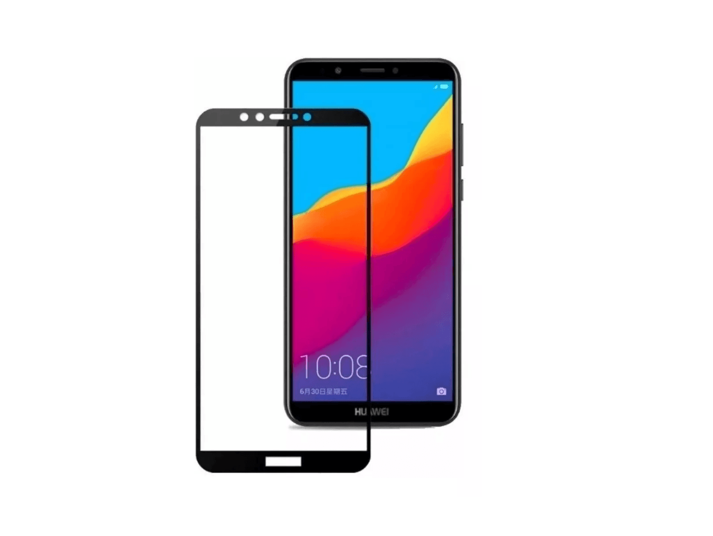 Vidrio Templado Para Celular Huawei Y6 2018