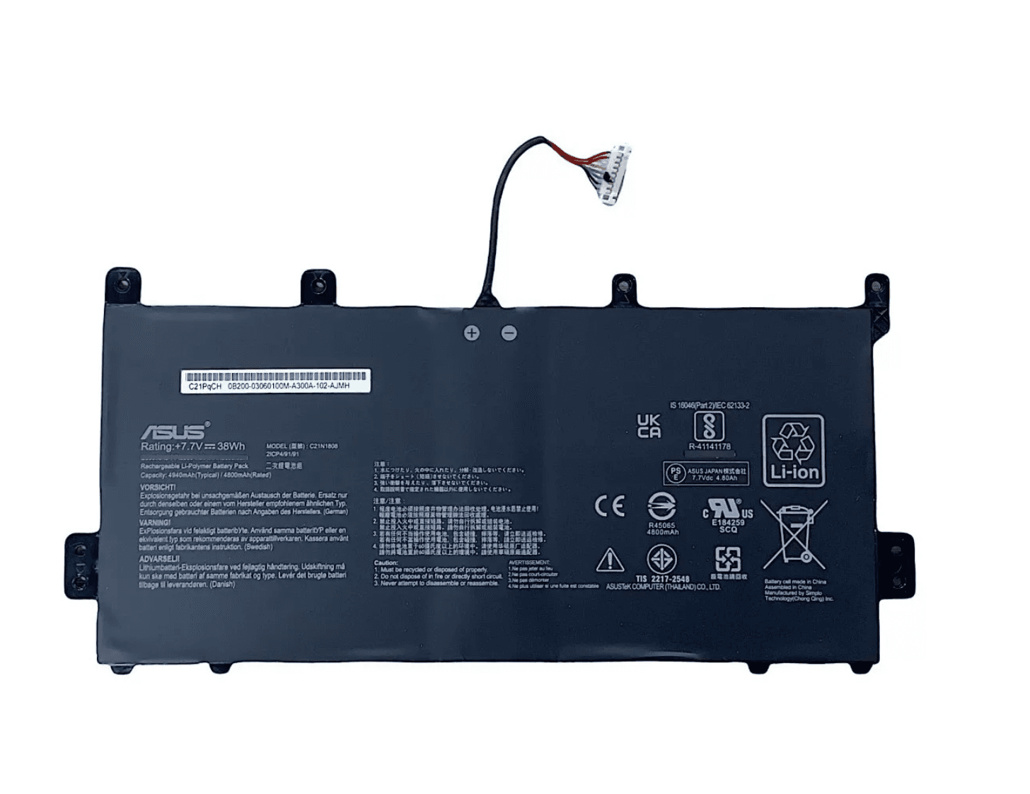 Batería Asus Chromebook C423 C523 Original