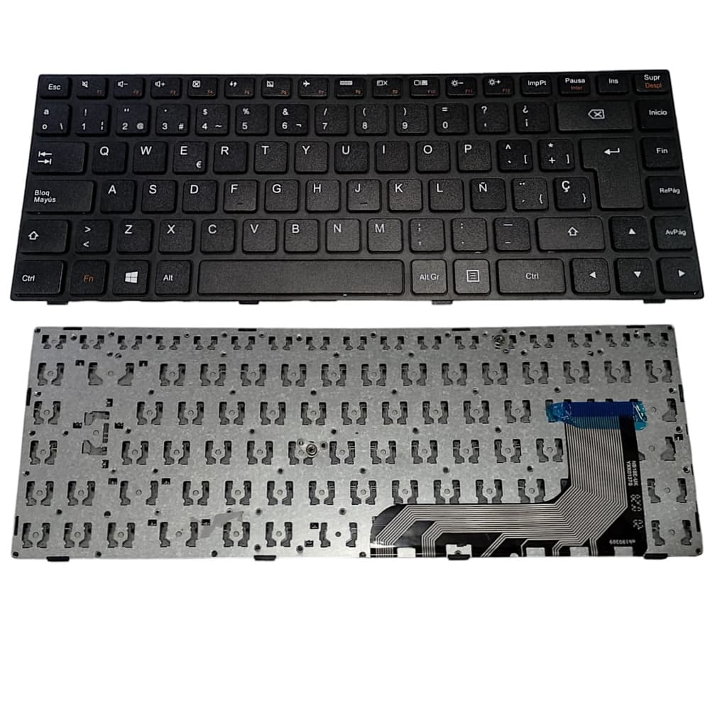 Teclado Repuesto Para Lenovo Ideapad 100-14iby