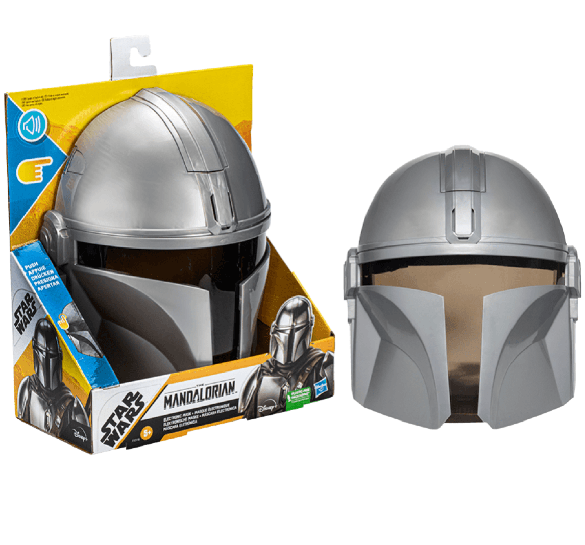 Máscara Electrónica De Star Wars The Mandalorian Juego de Rol F5378