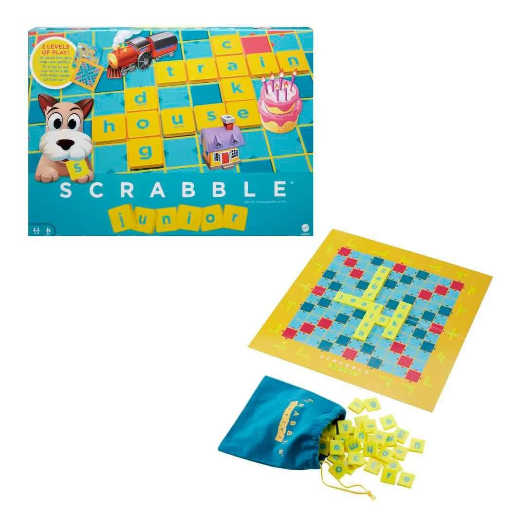 Juego De Mesa Scrabble Junior De Mattel Y9734