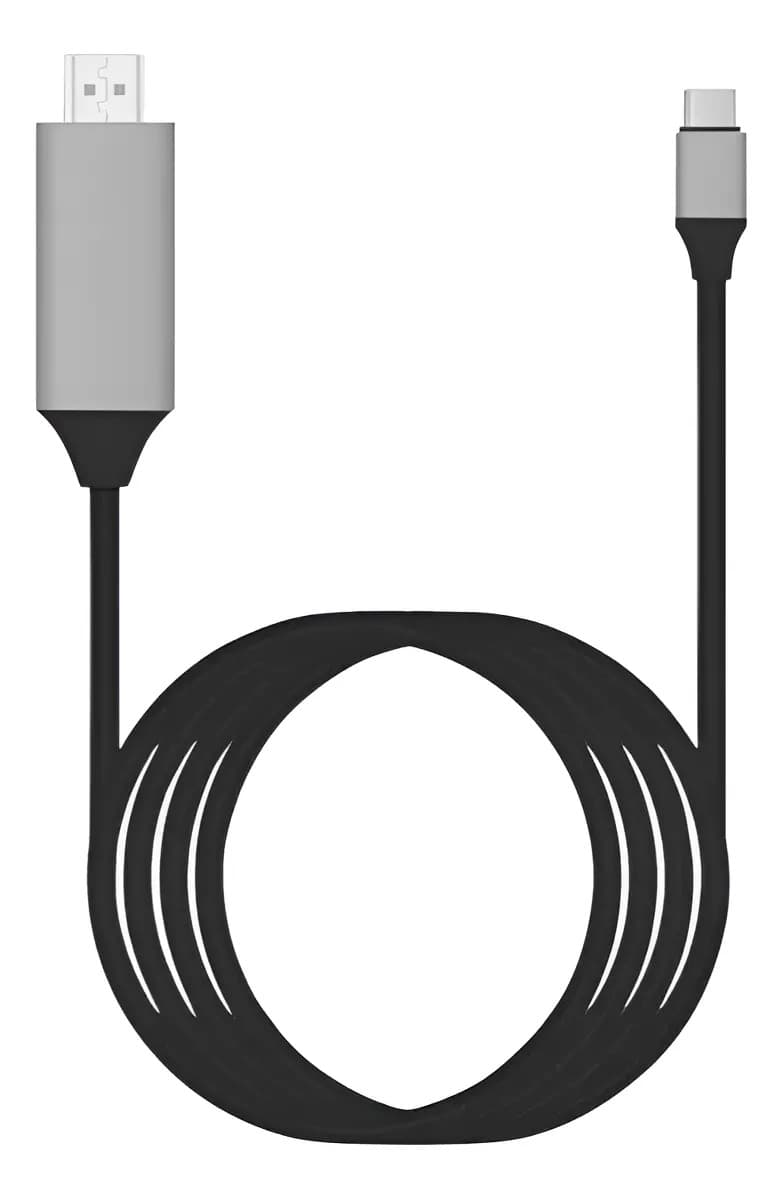 Cable Adaptador De Video Usb-c Tipo c a HDMI 4K 30Hz 2m