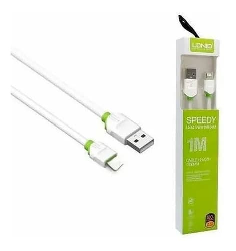 Cable Para Cargador De Datos Ldnio Ls-32 1m De USB - LIGHTNING