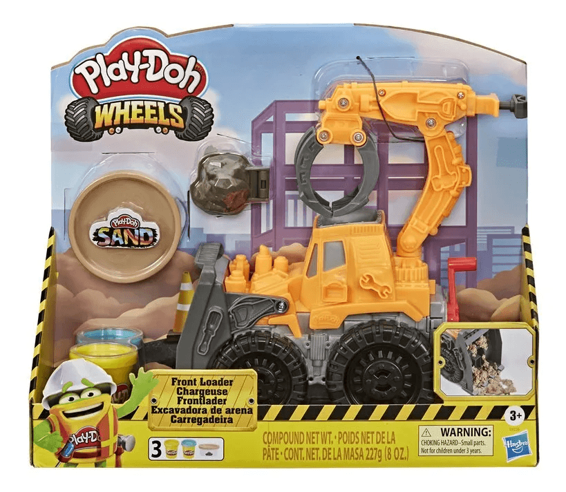 Play Doh Excavadora De Arena Original De Hasbro Front Loader