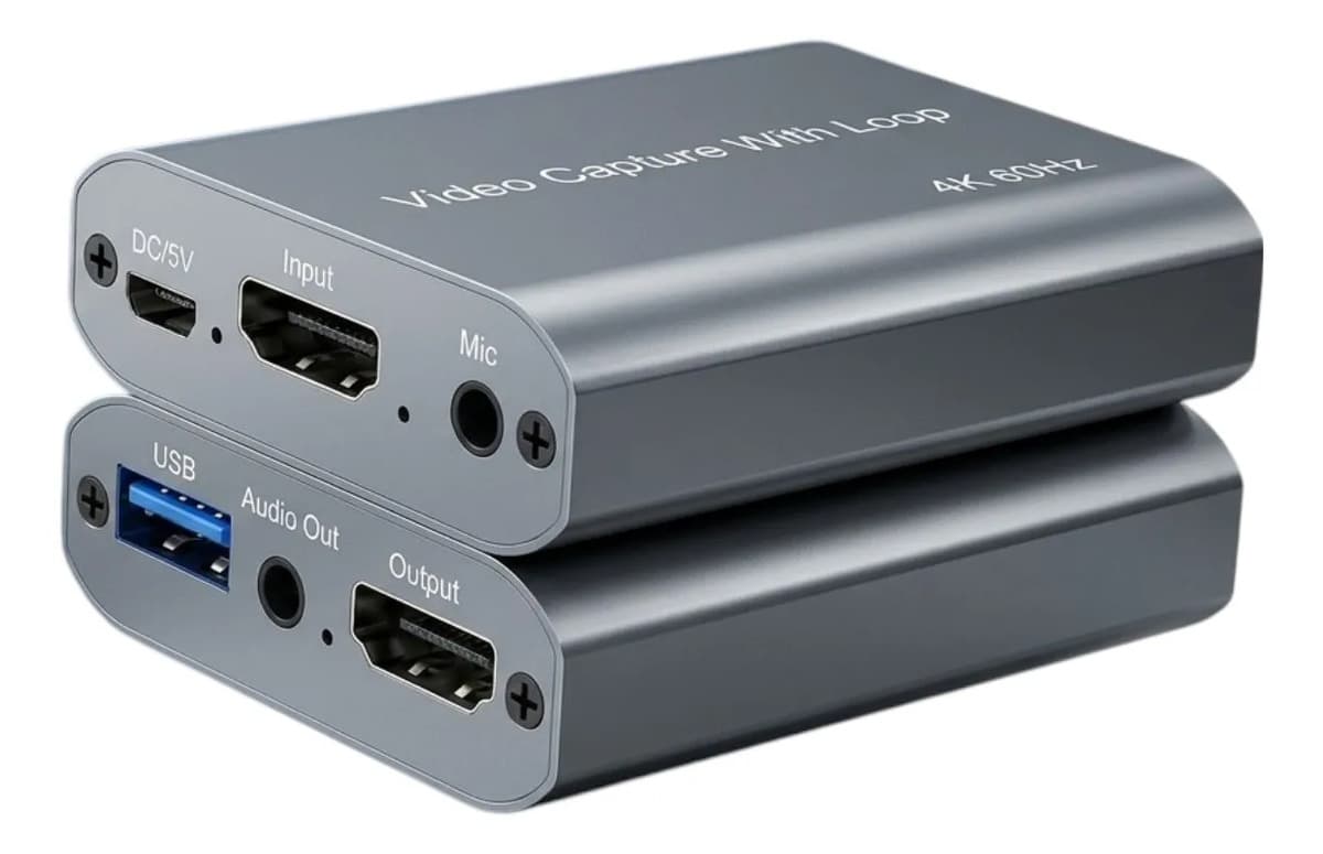 Capturadora Video Hdmi Usb 3.0 4k 1080p 60hz Con Loop