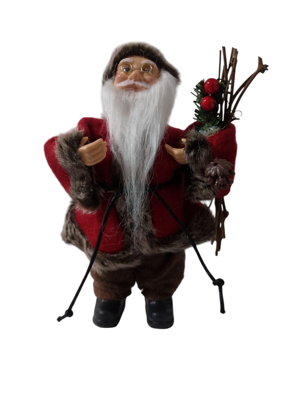 Adorno Navideño Burica Ornamento Santa Claus Modelo 104079