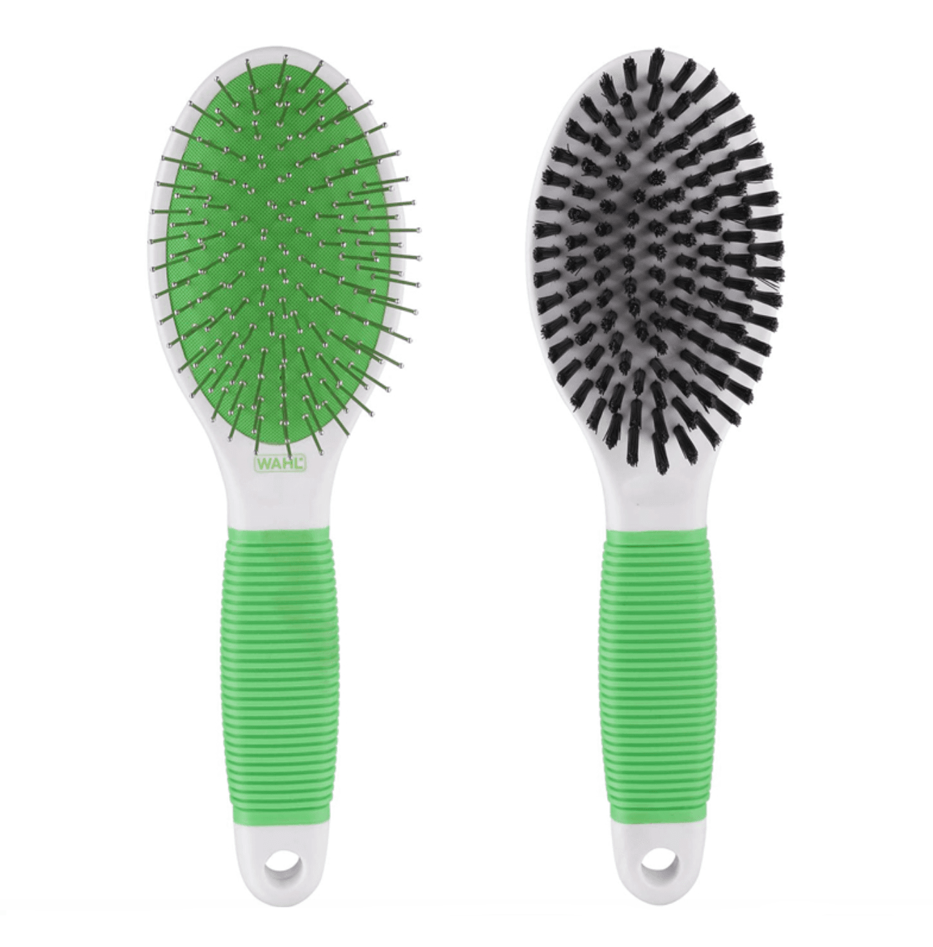 Cepillo Para Perros Wahl 858454 Doble Cara Color Verde Lima