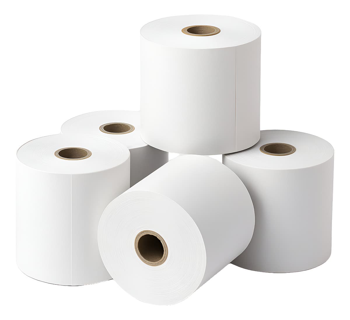 Pack X5 Rollos Papel Termico Impresora Pos 80mm 80x65 Epson