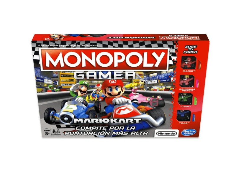 Monopoly Gamer Mariokart En Español Hasbro