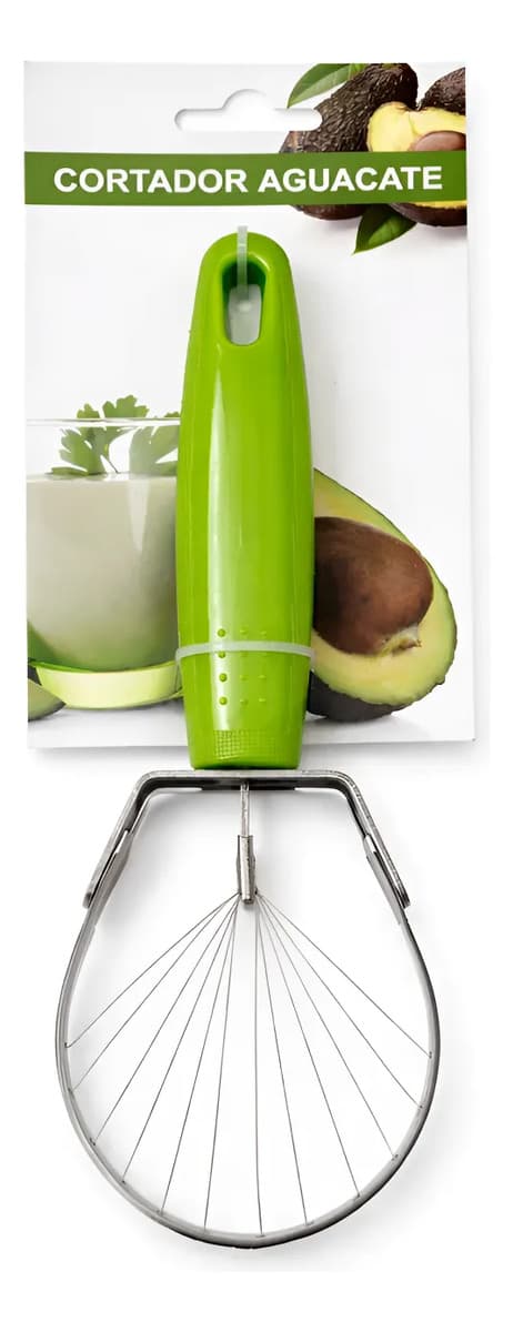 Cortador Rebanador De Aguacate Profesional En Acero Inox