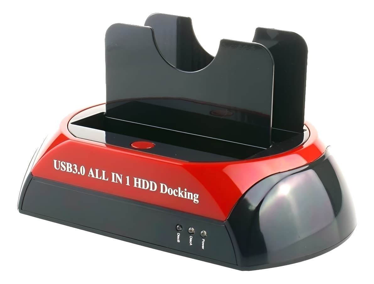Dock Station 2 Discos Duros Sata 3.5/2.5 Usb 3.0