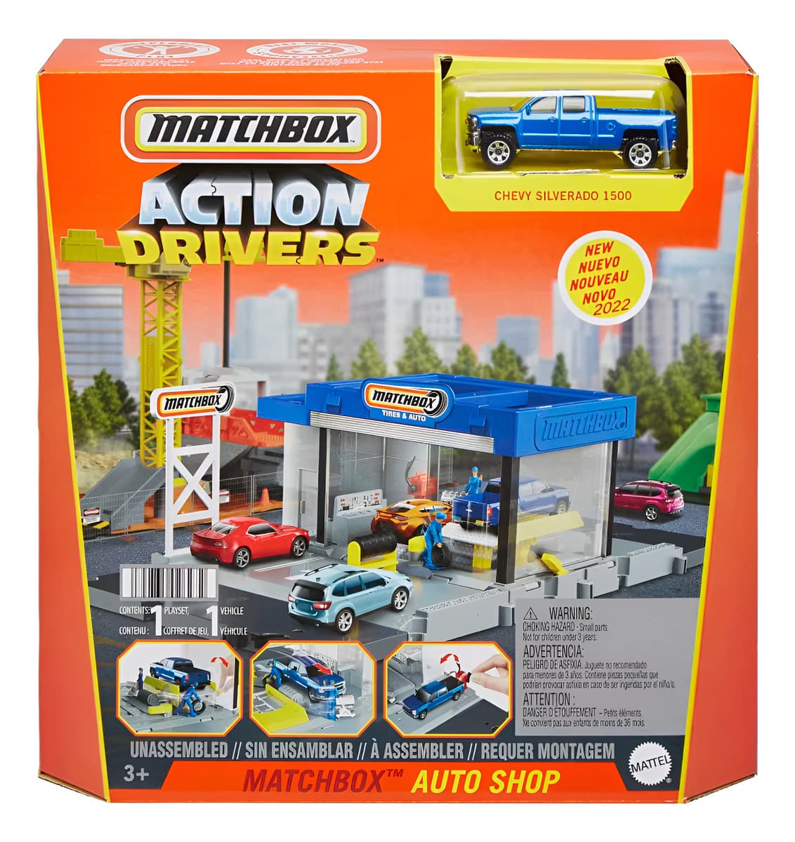 Set Pista Matchbox Action Drivers  Coleccion Vehículos De Mattel