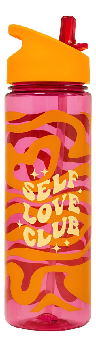 Botella Termo Botelito De Agua Wantu Naranja 769ml Plástico