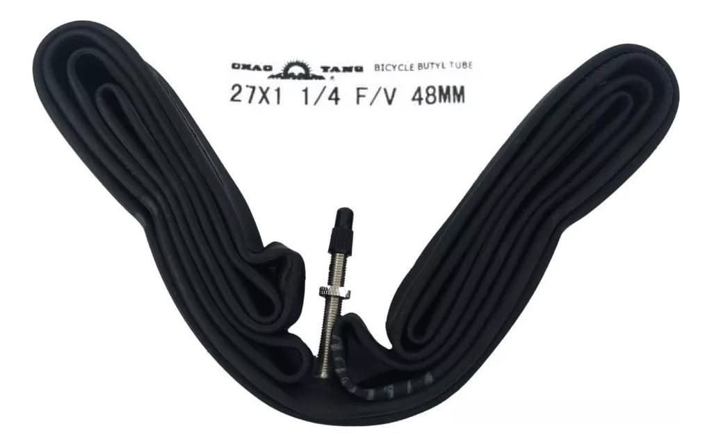 Neumático De Bicicleta Manguera Chaoyang 27x1 - 1/4 F/v 48mm