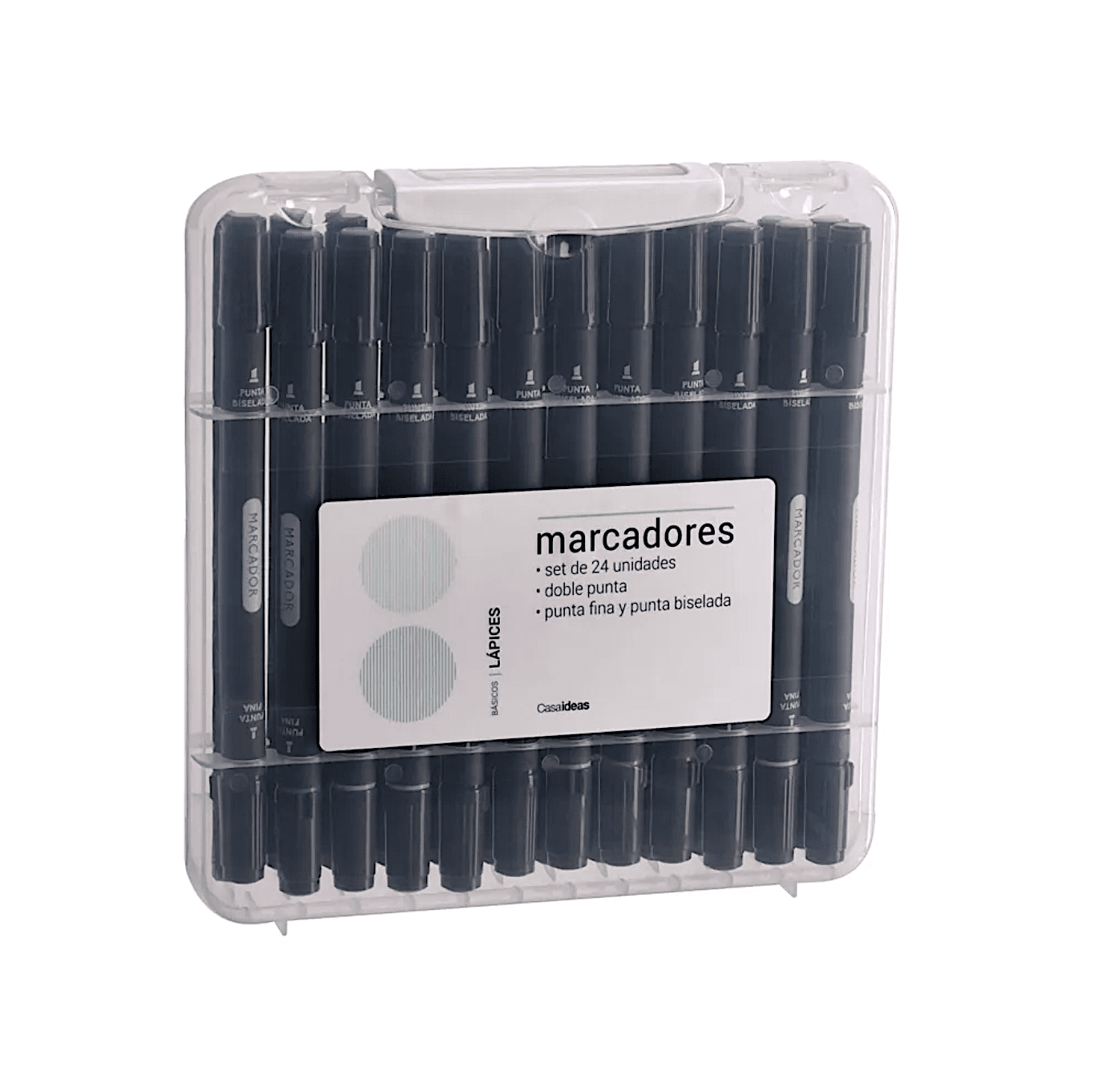 Set De Marcadores Con Doble Punta CasaIdeas