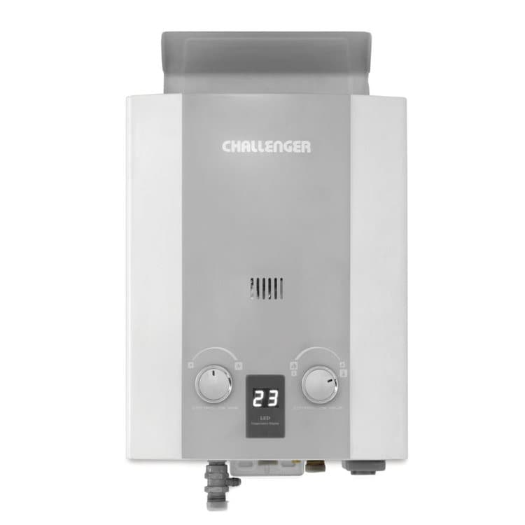 Calentador De Paso Gas Natural 5.5 Lt Tiro Natural Challenger