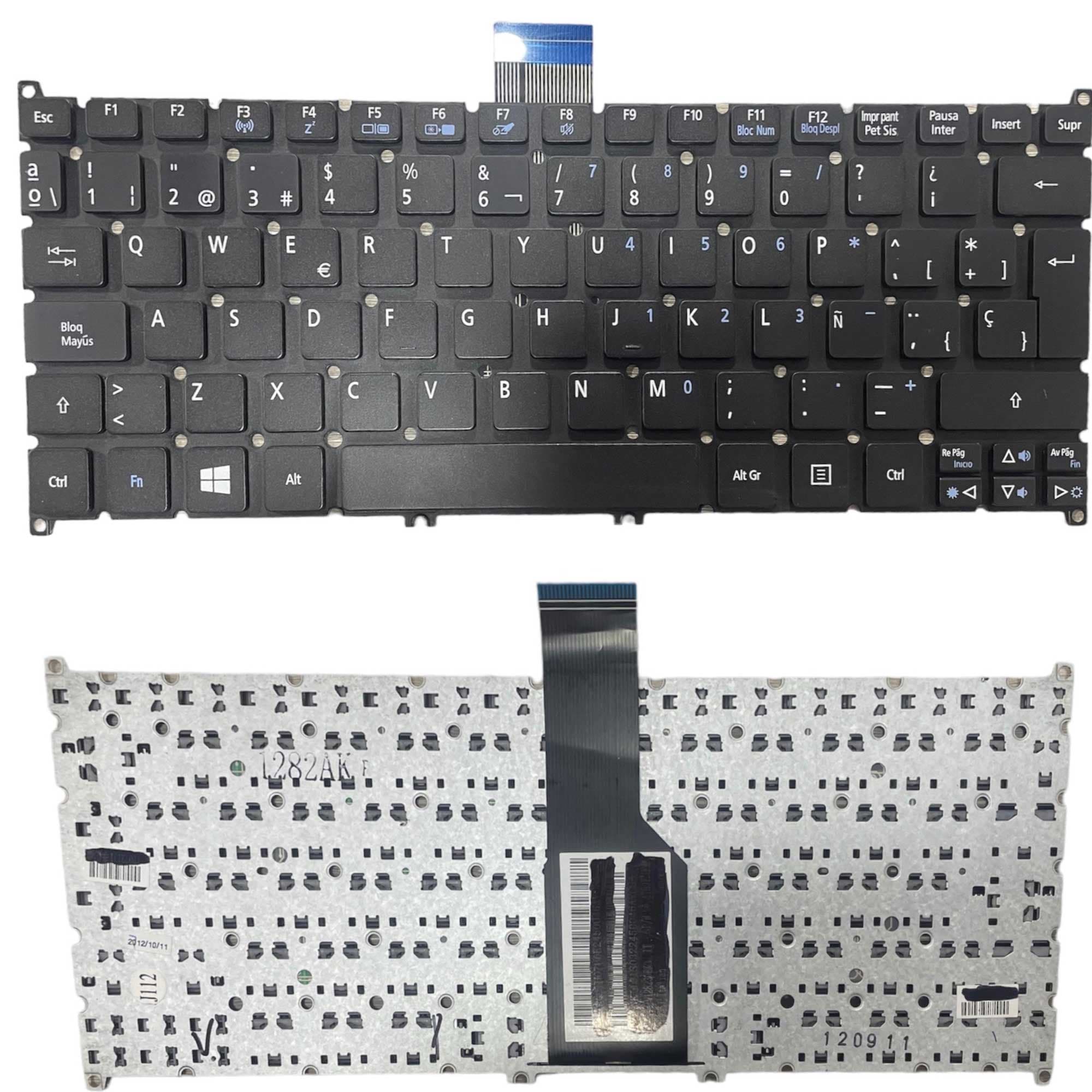 Teclado De Portátil Acer V5-725 11 V5-121 V5-171 725 756 S3-391 S5-391