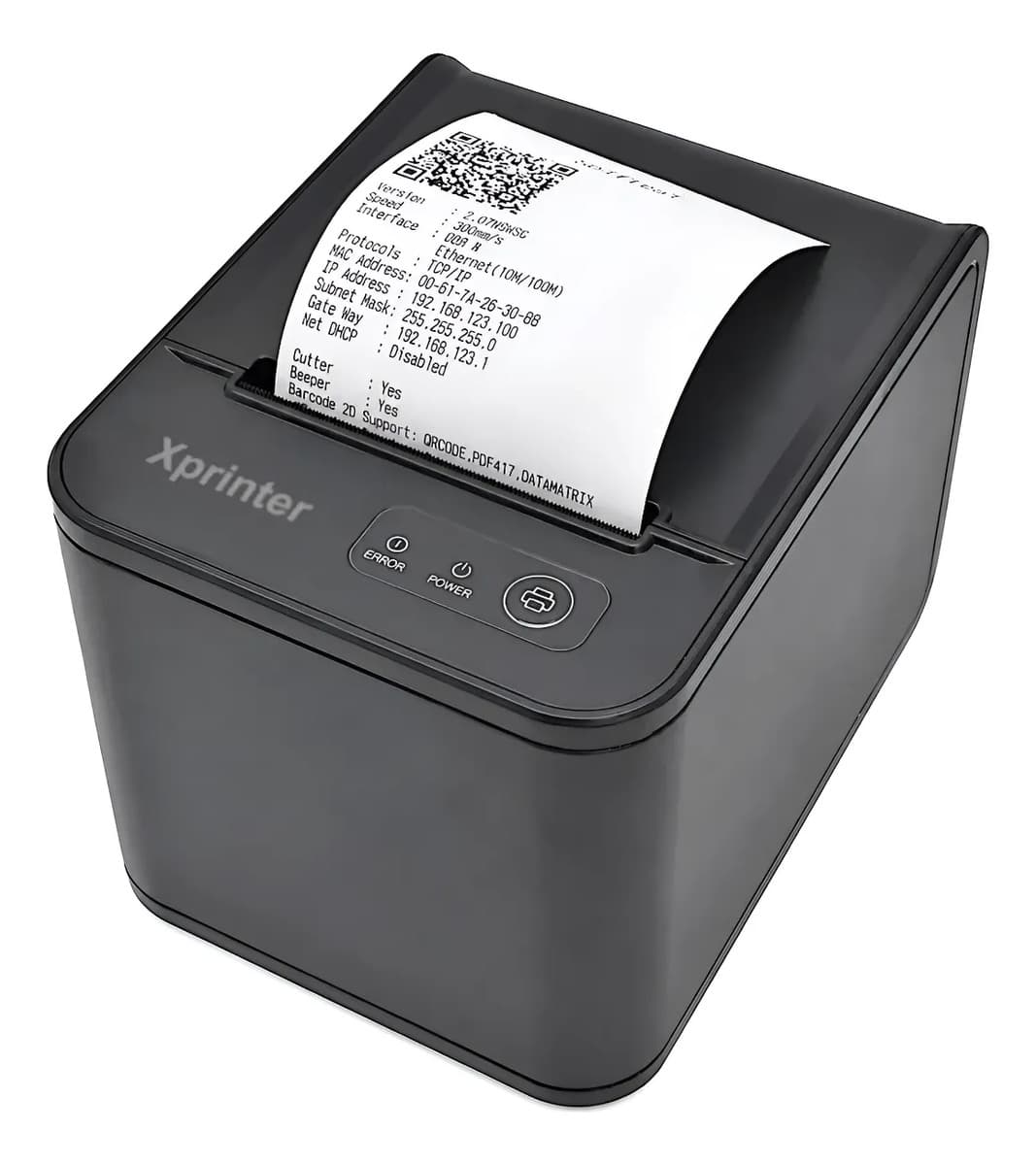 Impresora Termica Xprinter XP-80T 80mm Usb Lan Autocorte 200 mm/s