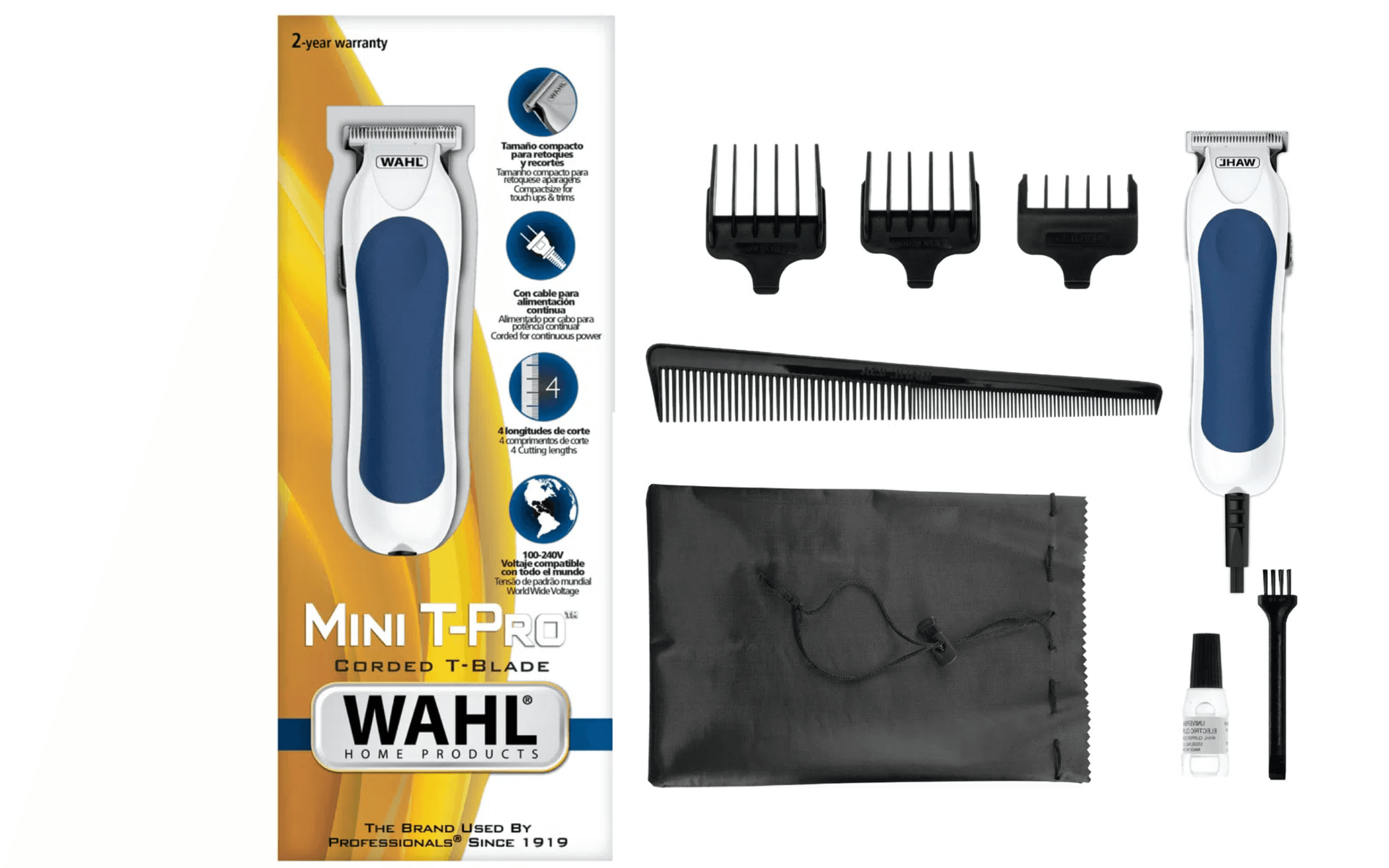 Máquina Cortadora Wahl Mini T Pro 09307-108