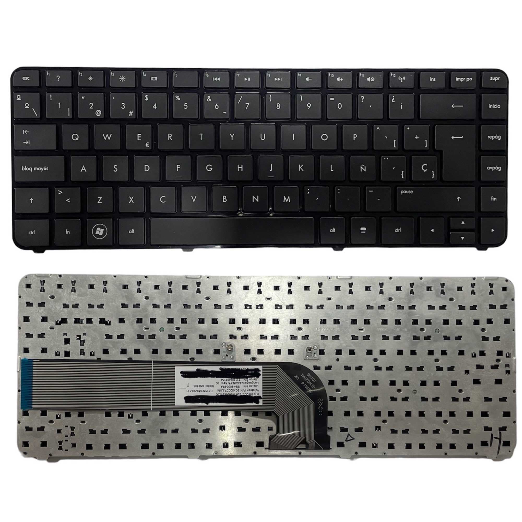 Teclado Hp Portátil Dv4-3000 Dv4-3100 Dv4-3200 Dv4-4000 Español