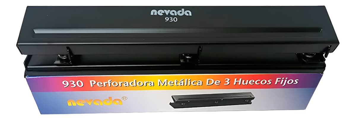 Perforadora De 3 Huecos Impresionarte Nevada 930 - 10 Hojas