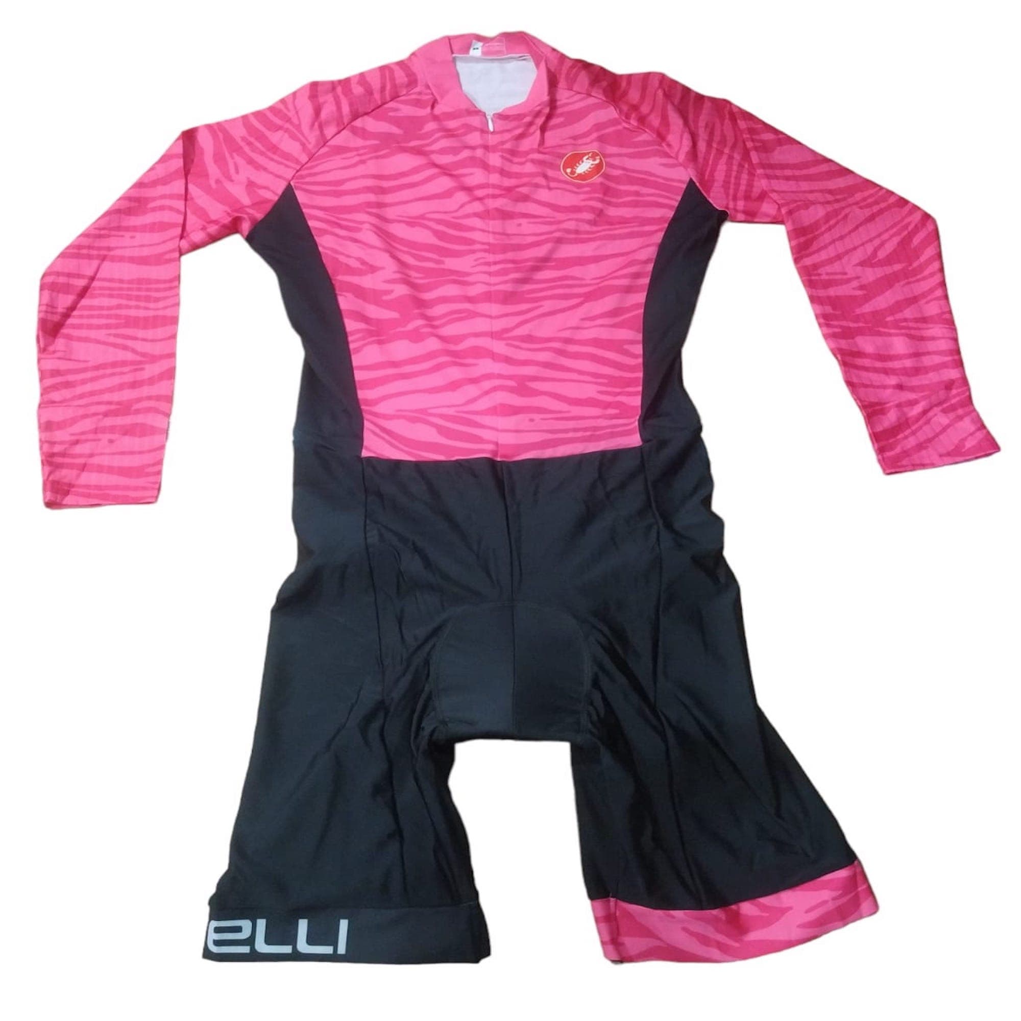 Uniforme De Ciclismo Una Pieza Scorpion - ROSADO