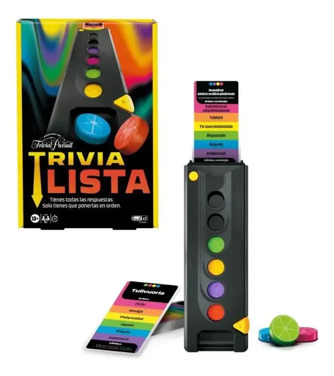 Juego de Mesa Original De Hasbro Trivialista F9833