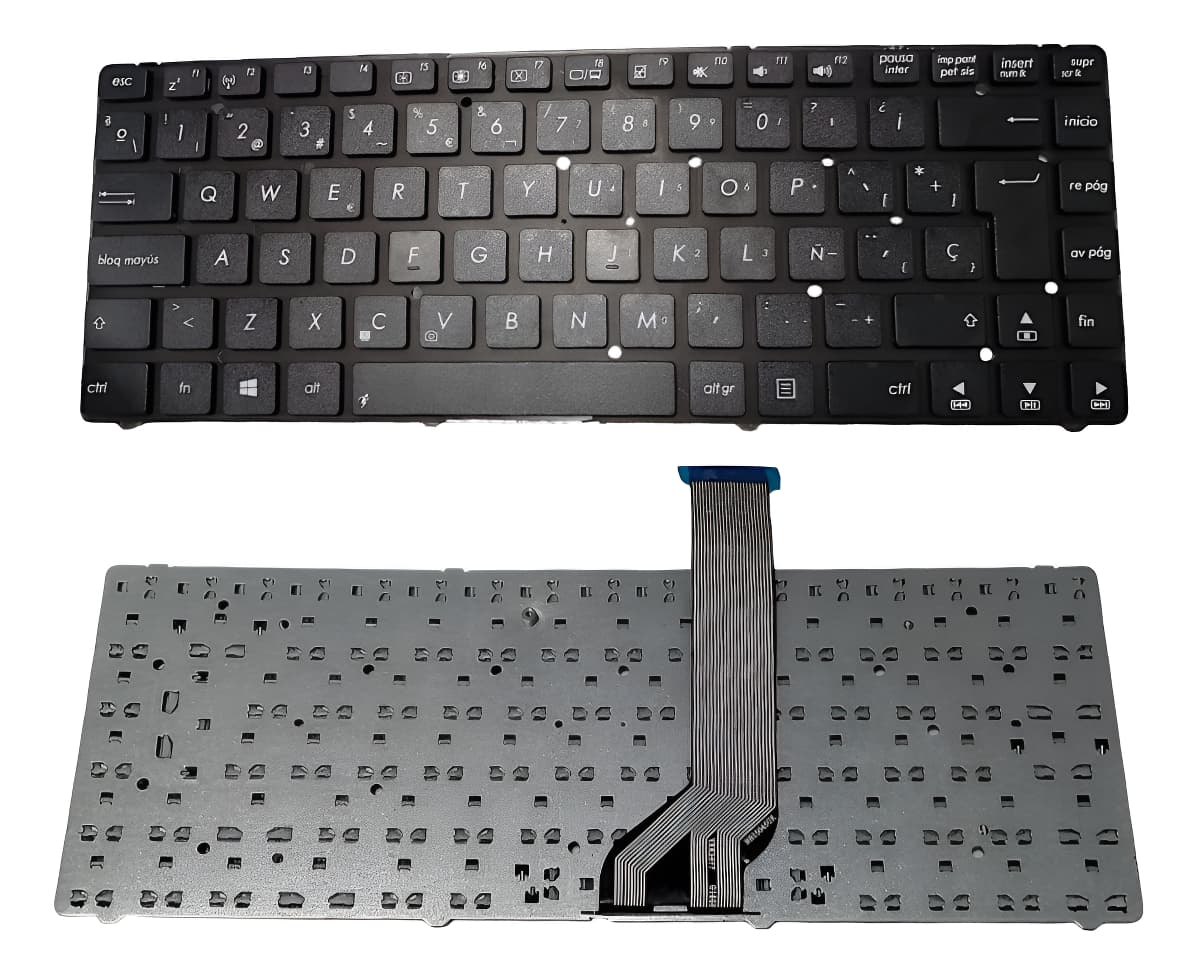 Teclado Repuesto Para Portatil Asus K45v/r400v/r400/a45vd