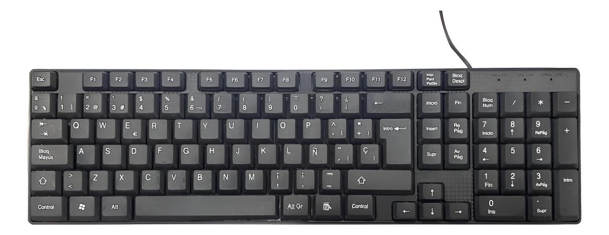 Teclado Multimedia Usb Para Pc En Español