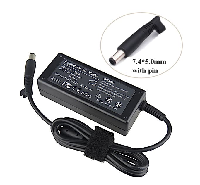 Cargador Portátil Hp Punta De Aguja 18.5v 3.5a 65w 7.4x5,0mm