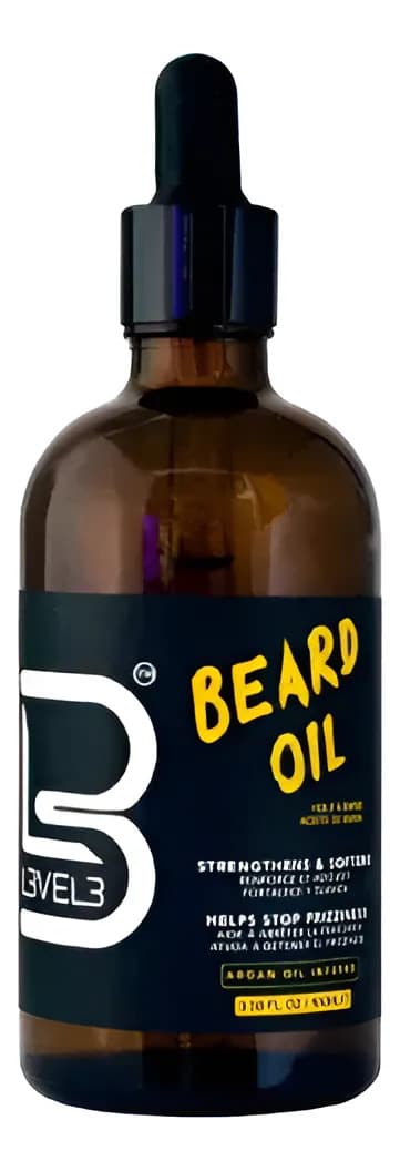 Aceite Para Barba L3VEL3 100ml Hidratación y Brillo Natural