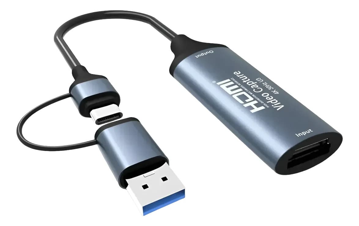 Capturadora De Video Hdmi 4k A Usb O Usb-c 1080p