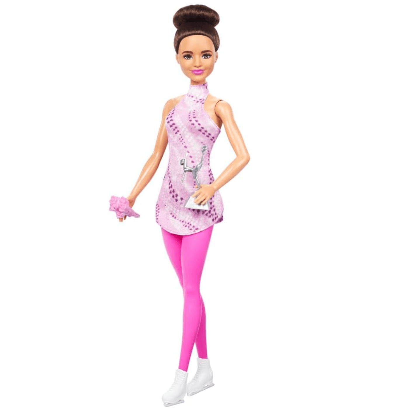 Muñeca Barbie Patinadora Artistica HRG37 De Mattel