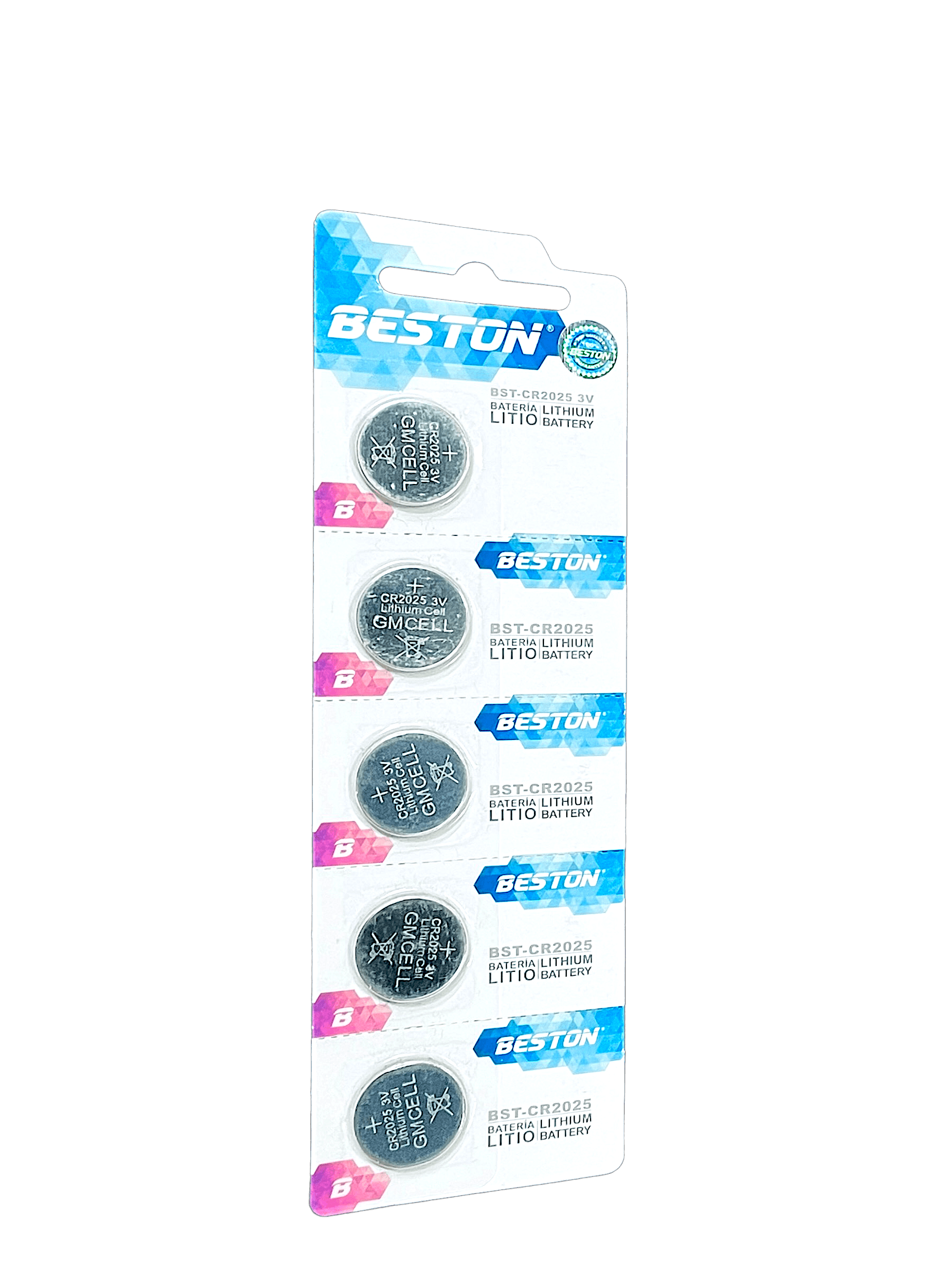 Pila Beston Cr2025 3v Pack X 5 Bateria Litio Cr-2025