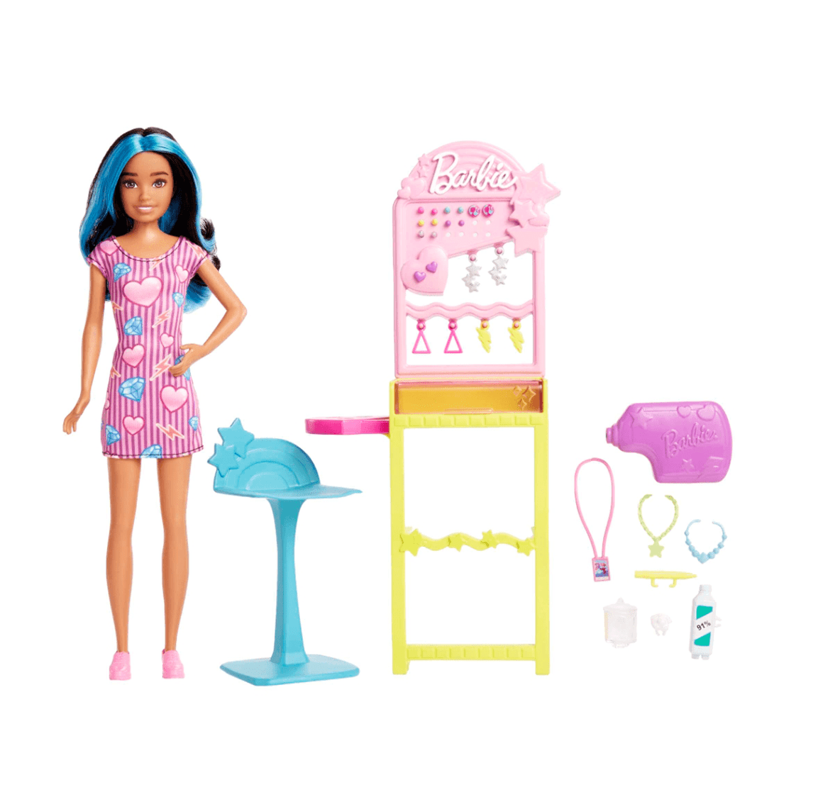 Set De Barbie Skipper Perforadora de Orejas HKD78