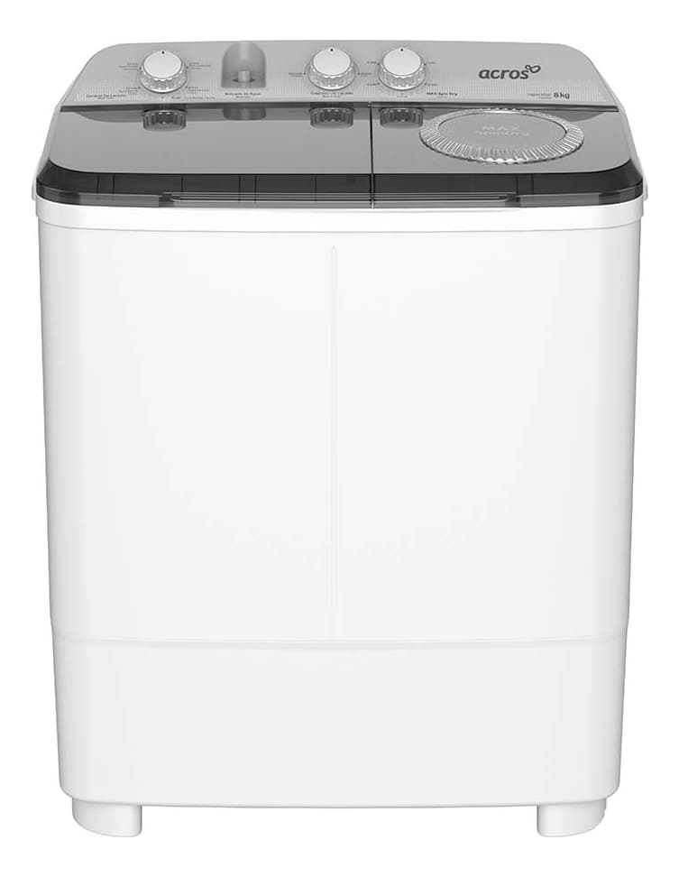 Lavadora Acros Semi Automatica Carga Superior 8 Kilos Ald08 Blanco