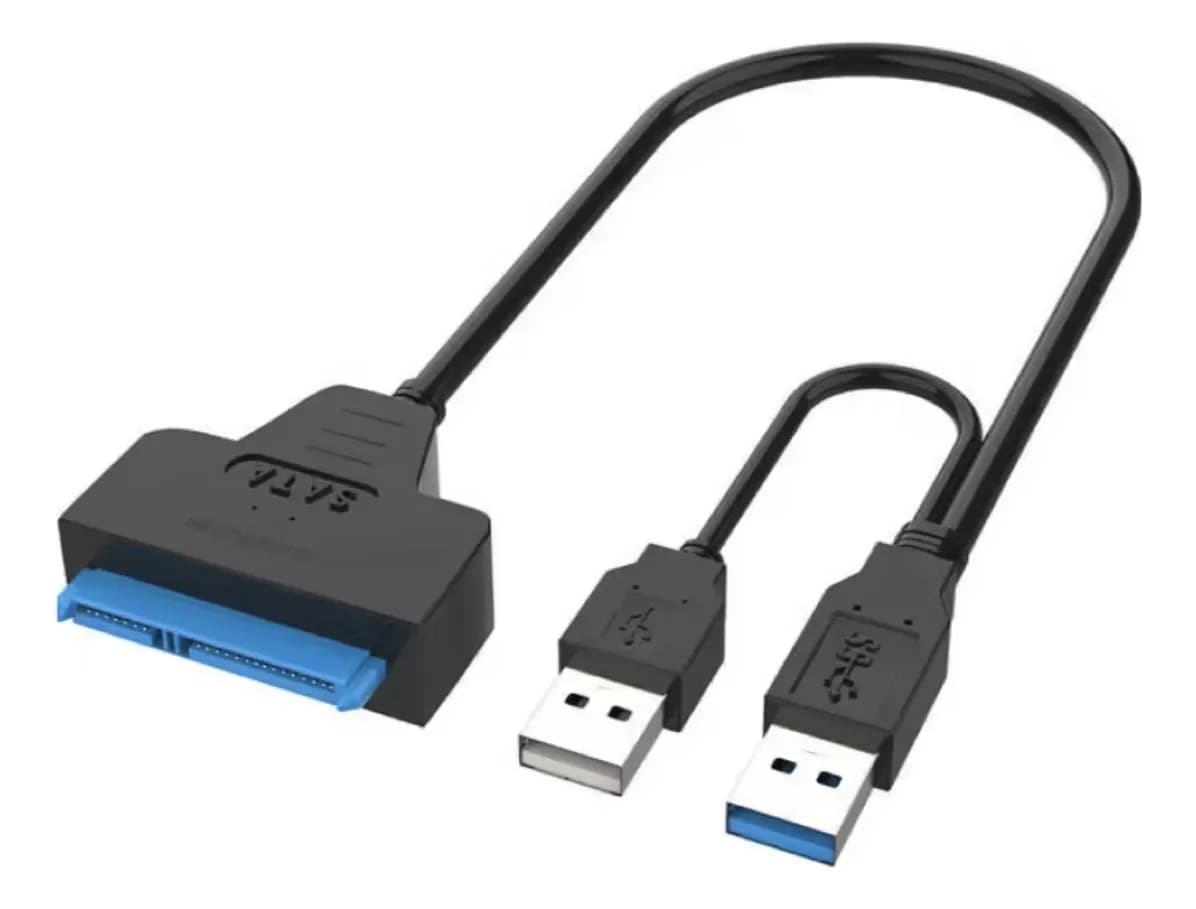 Cable Adaptador Disco Duro 2.5'' Hdd/ssd Sata A Usb 2.0/3.0